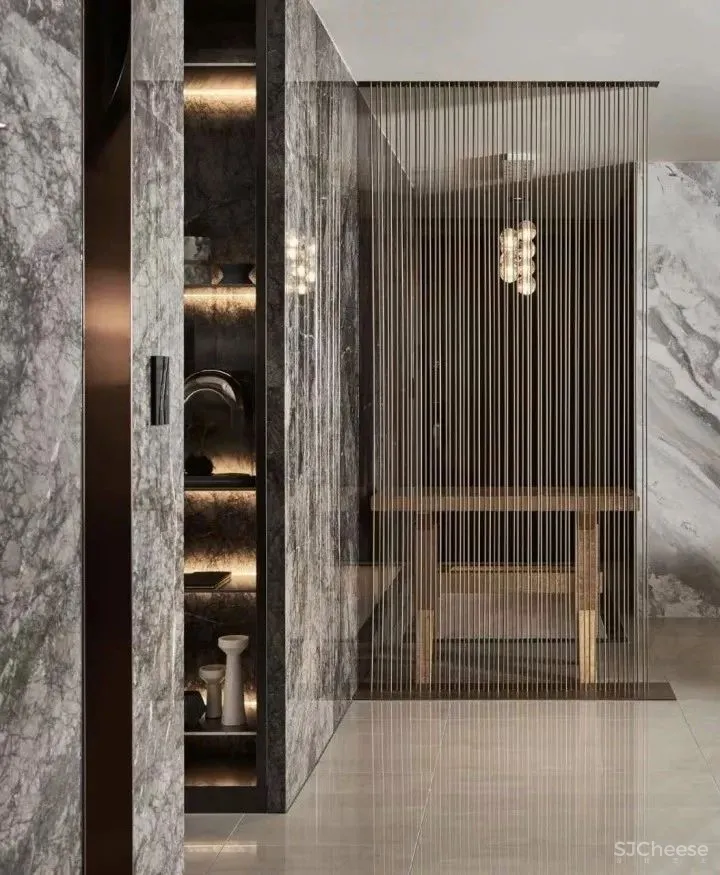 隔断，隔而不断之美！