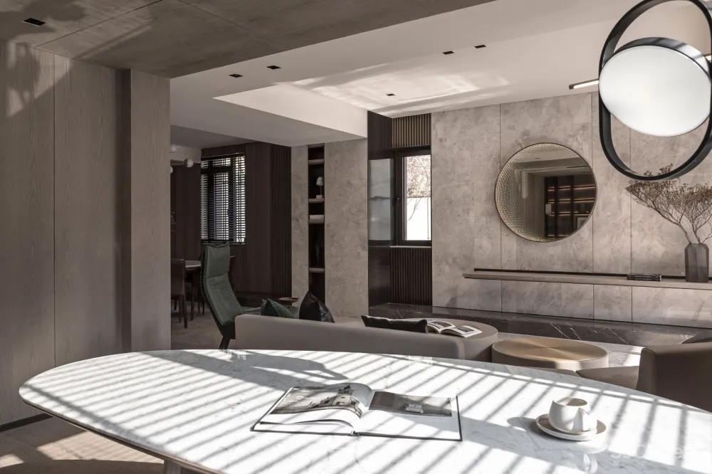 唐忠汉 | 回·流 400㎡北京金茂佑安府现代人文叠拼别墅 首