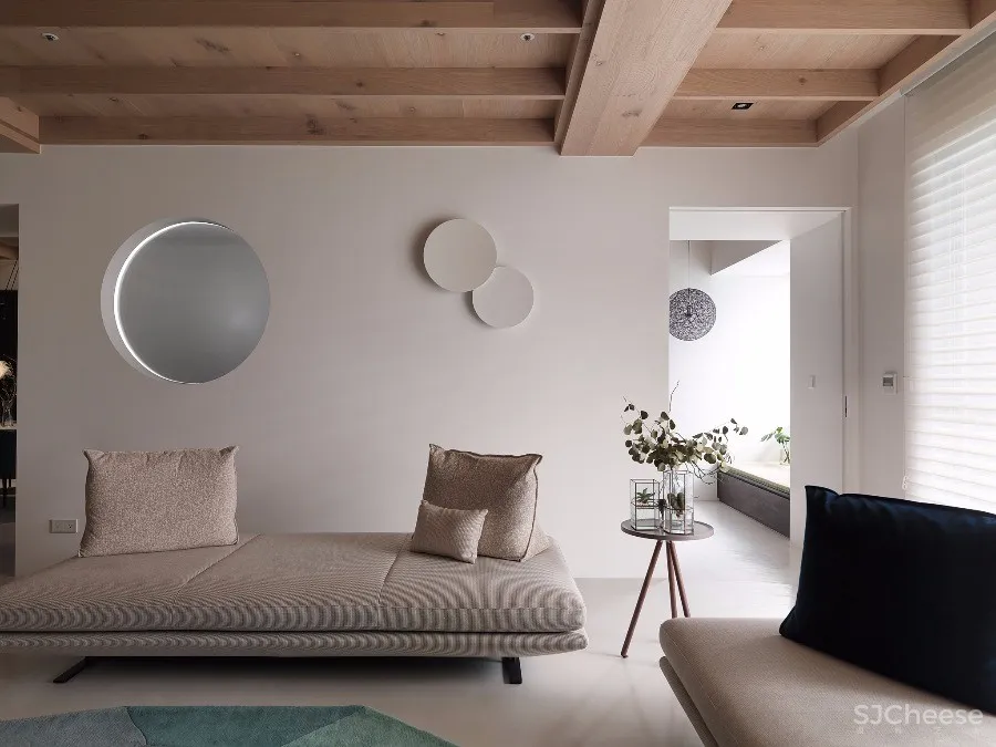 178㎡台北黃宅公寓设计 | 两册空间设计