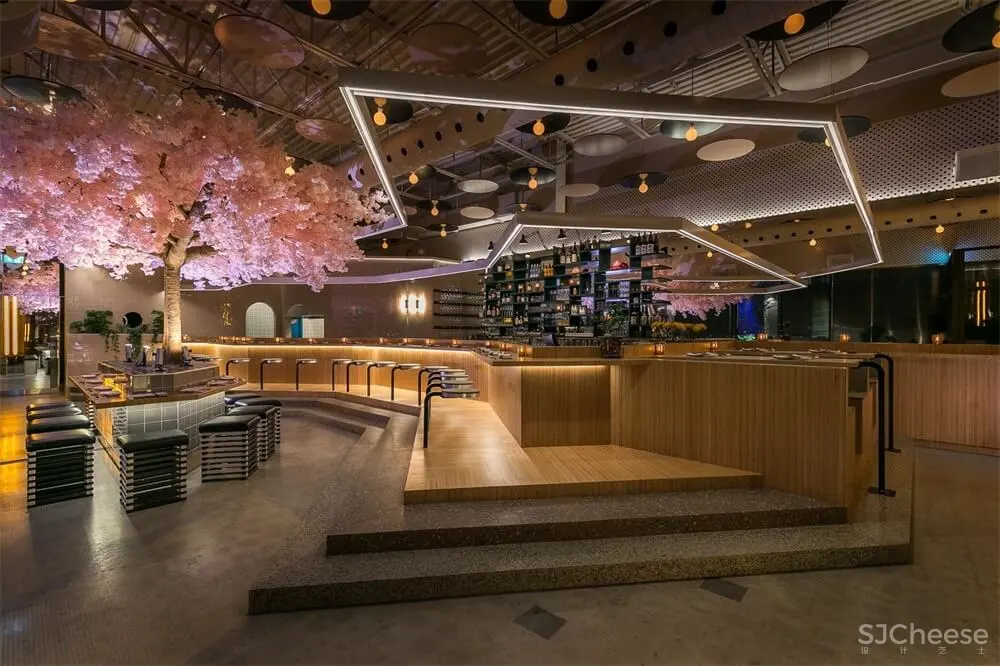 加拿大蒙特利尔LE BLOSSOM日本餐厅设计