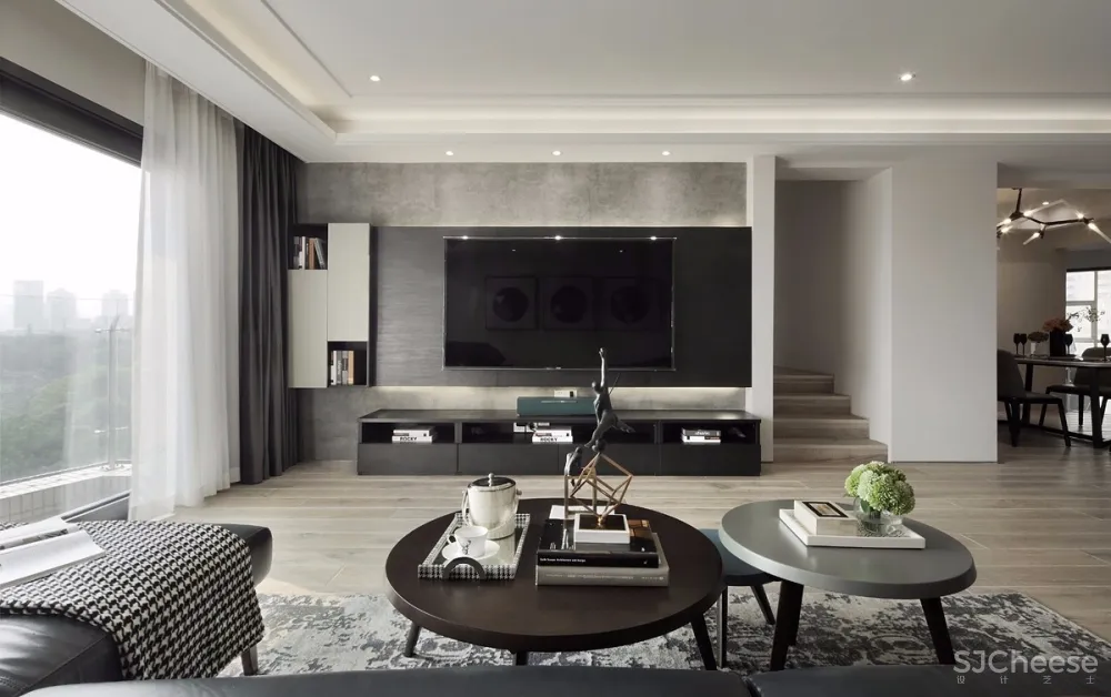 150㎡现代简约住宅 | 钟行建室内设计师事务所