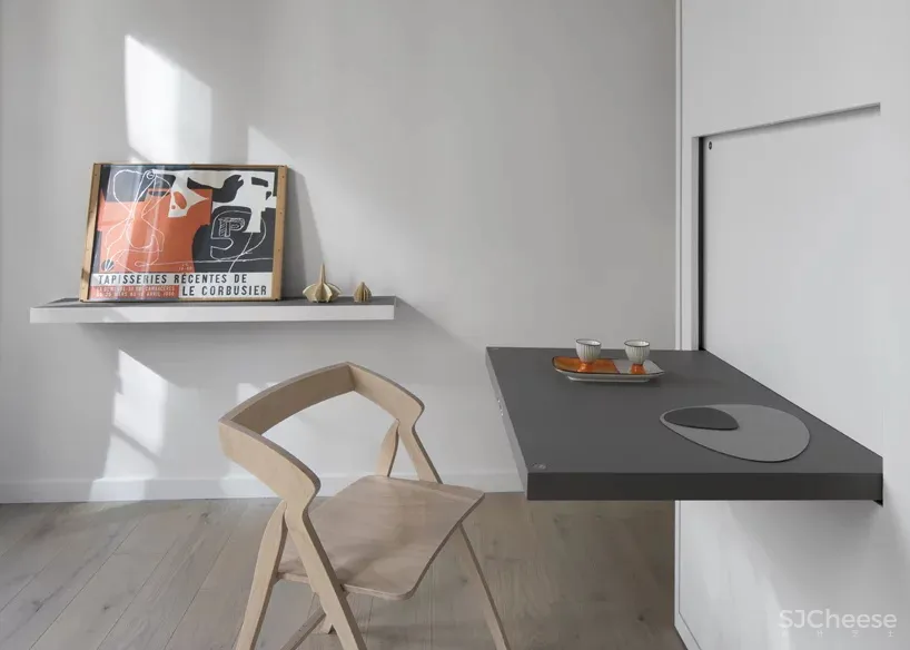 巴黎16㎡建筑师多功能小公寓设计