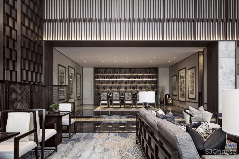 现代手法重现正统中式审美——万科翡翠书院 | 张力新作