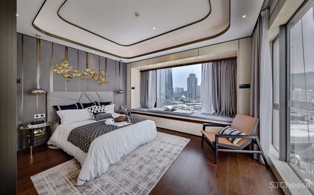 【达观国际设计新作】新奢华风格主题深圳“国际化名片”豪宅设计方案