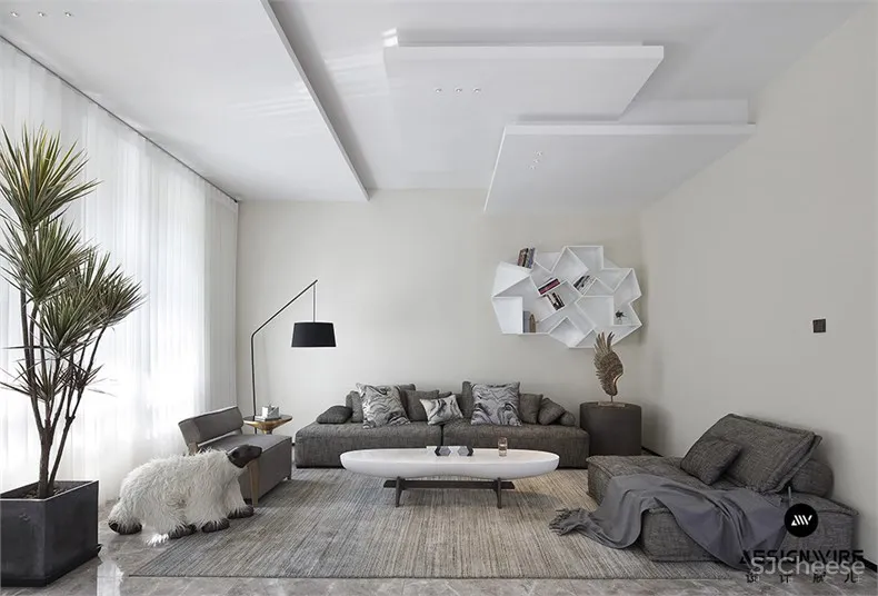 2.一层客厅.jpg 那墨空间设计:龙湖.双珑原著住宅