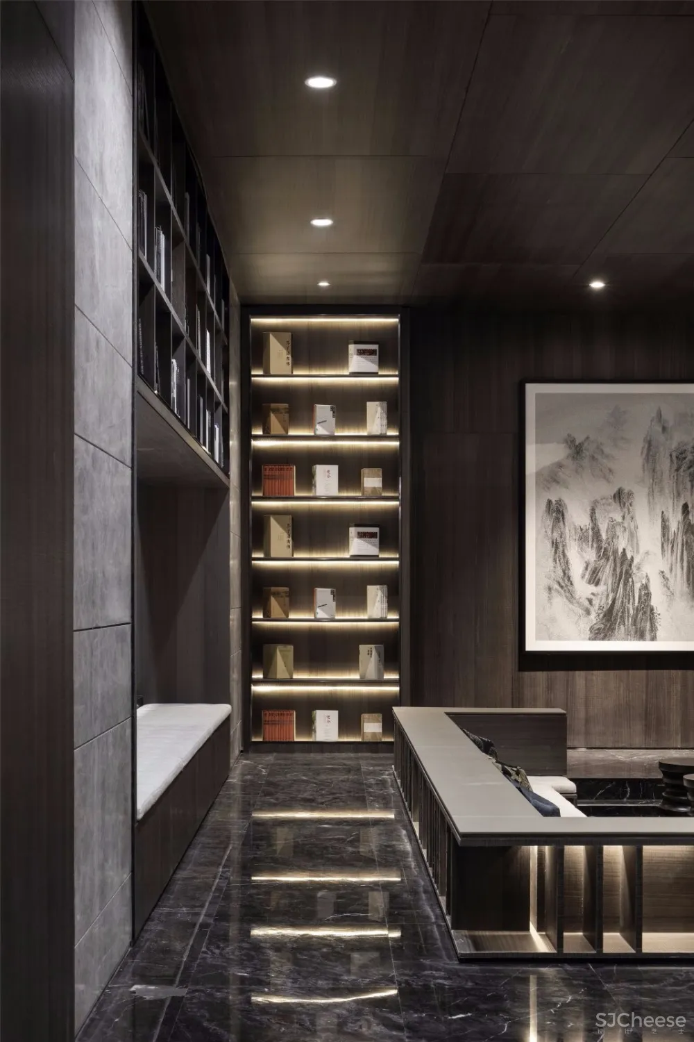 现代手法重现正统中式审美——万科翡翠书院 | 张力新作