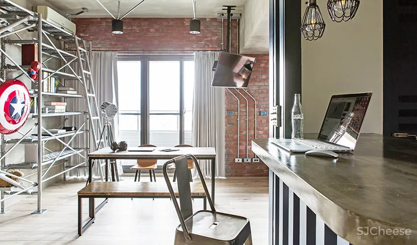 台北新竹70m²Lot 风单身宅 | 工绪空间设计