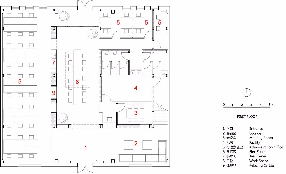 清新海狸工坊办公空间 | 张淼建筑设计事务所 首