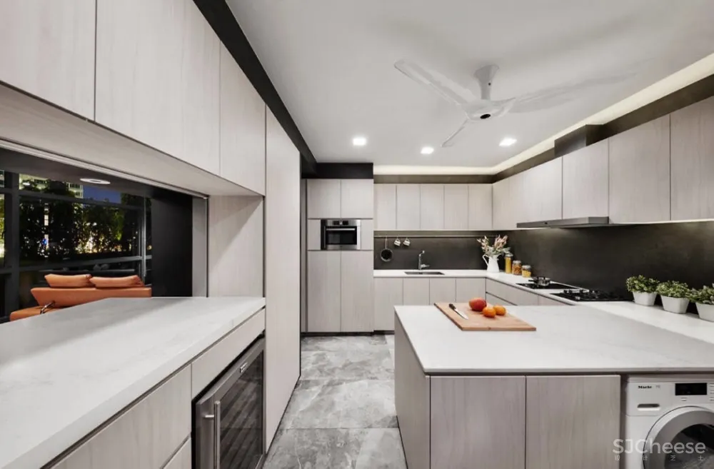 新加坡现代高级公寓 | akiHAUS Design Studio