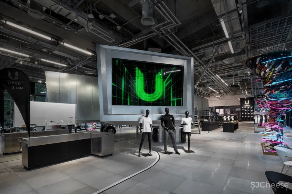 深圳UPAR运动品牌跑站旗舰店 | 朱志康空间规划