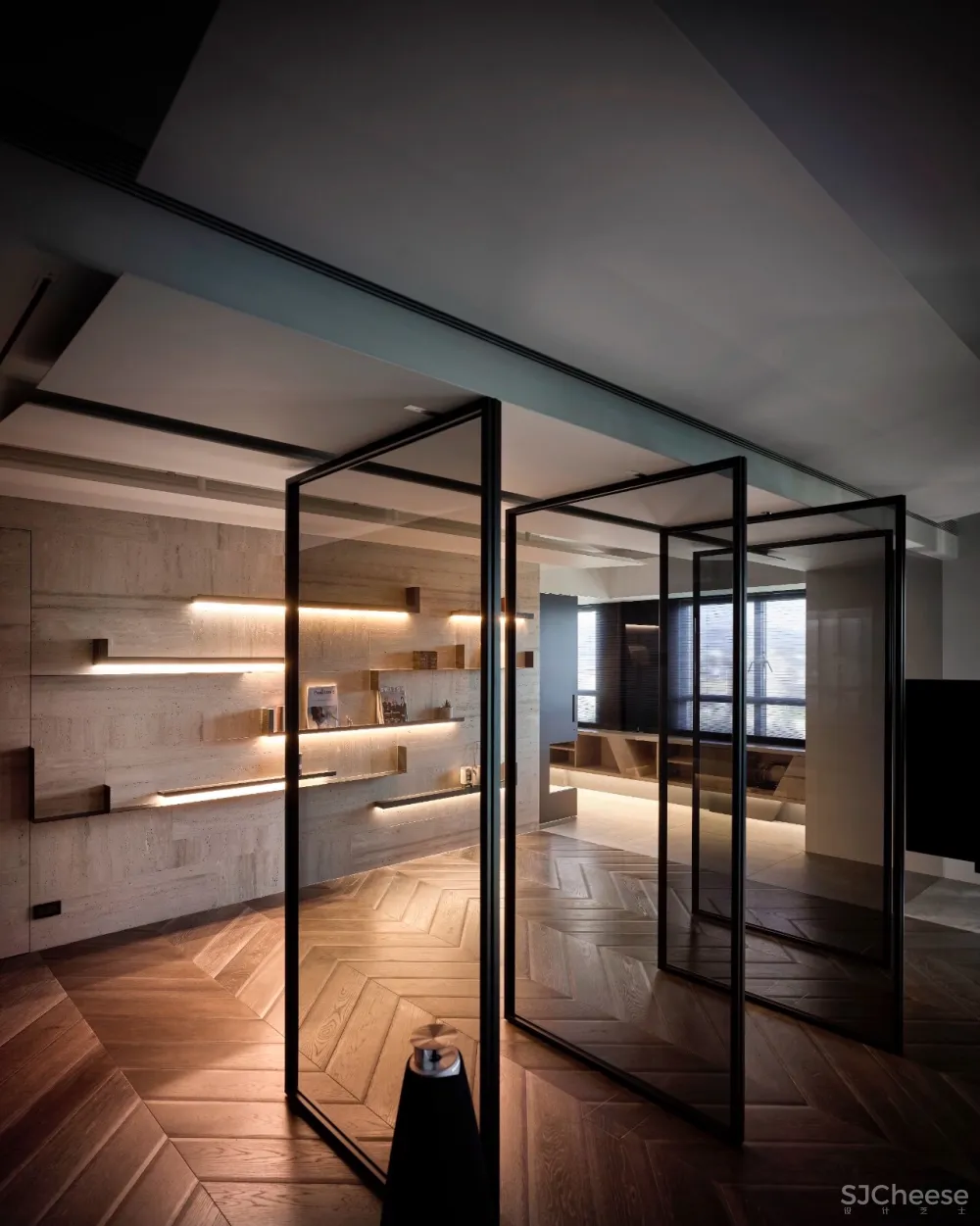 Double Core 台北193m²家庭住宅 | 创研空间