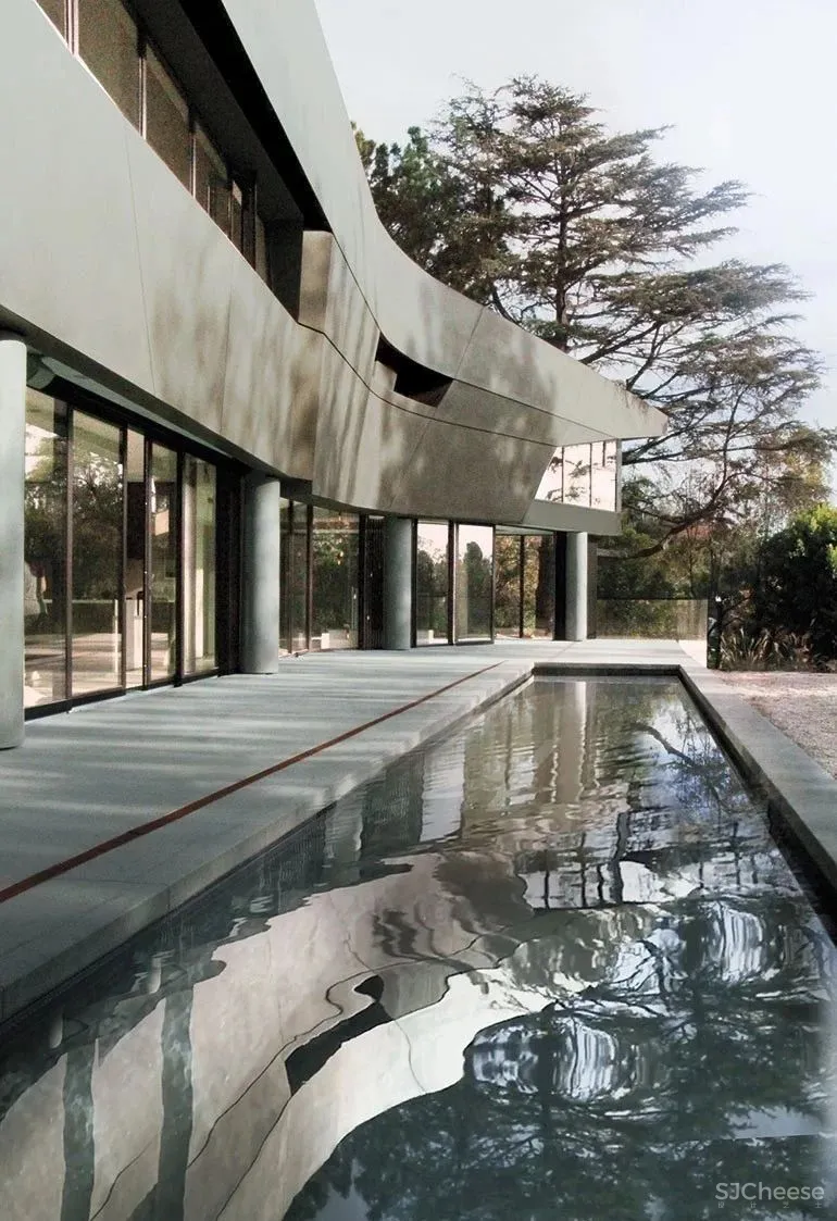 混凝土别墅设计 | 无可比拟的质感 首