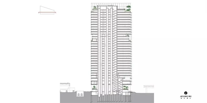 让·努维尔:马赛Arenc码头La Marseillaise办公楼设计-26 让·努维尔:马赛Arenc码头La Marseillaise办公楼设计