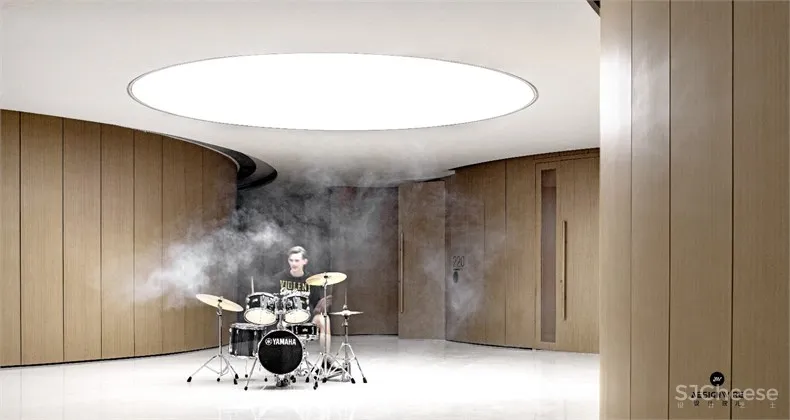 PONE ARCHITECTURE:武汉保利和乐国际艺术中心设计-16 PONE ARCHITECTURE:武汉保利和乐国际艺术培训中心设计