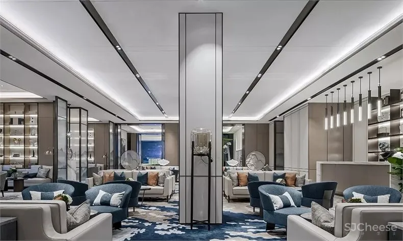 六艺源:长沙融创城售楼处设计