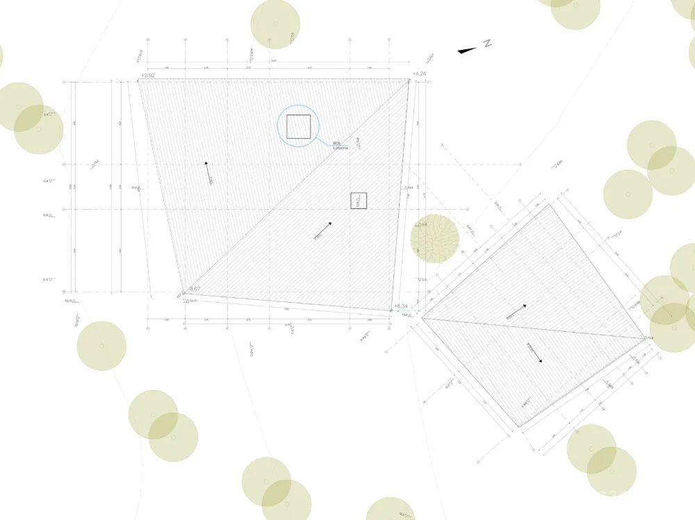 首发 | Hsu Gabriel Architects 分隔儿童和成人的空间 智利湖边别墅
