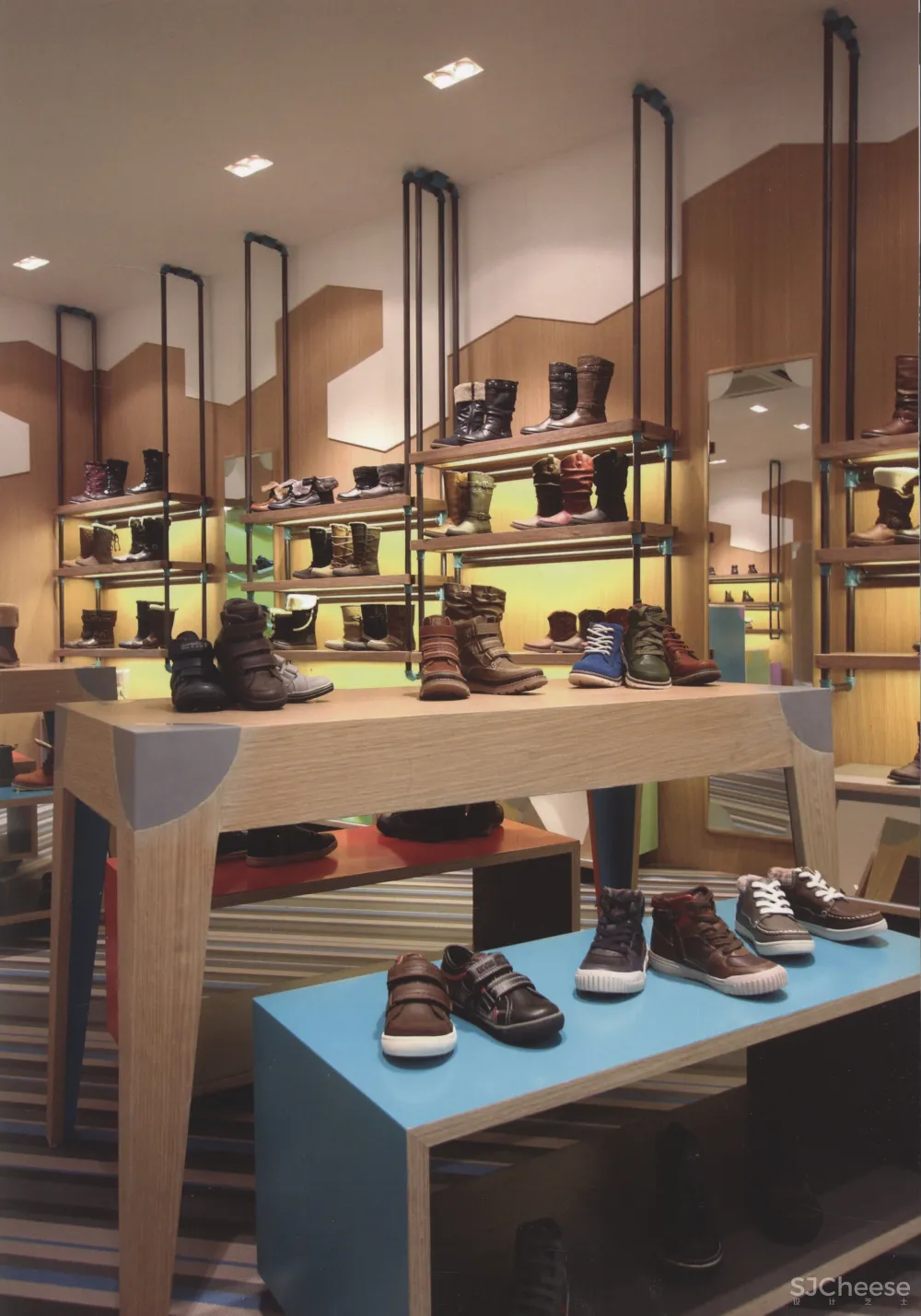 咖啡店商店创意商业空间设计-2