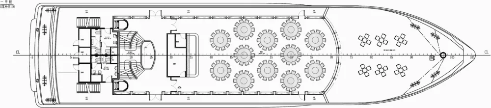 黄浦江第一艘五星级游览船--水晶公主号