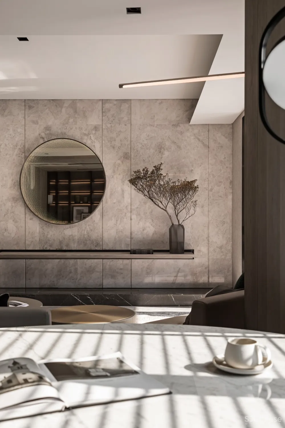 唐忠汉 | 回·流 400㎡北京金茂佑安府现代人文叠拼别墅 首