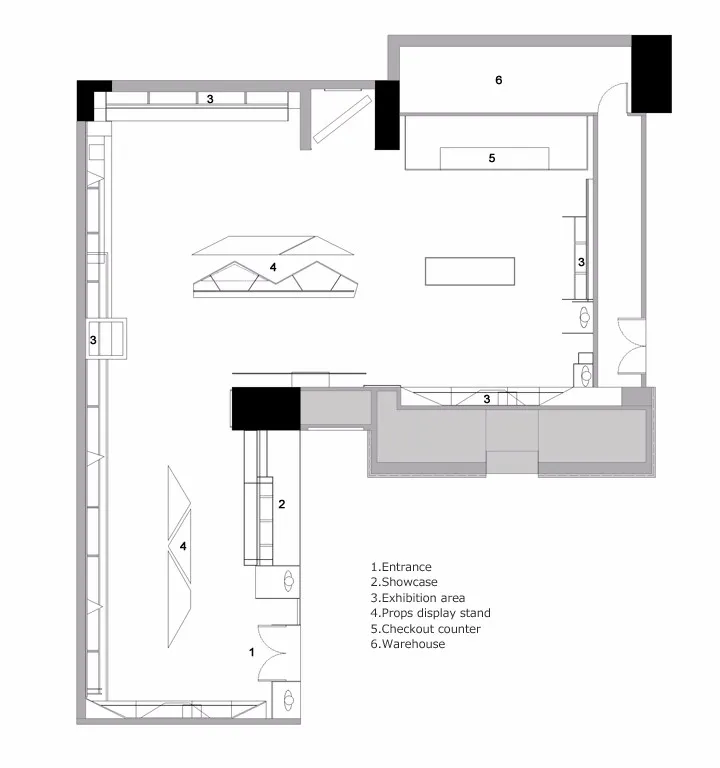 易写男装——魅影重重丨术锐室内设计 首