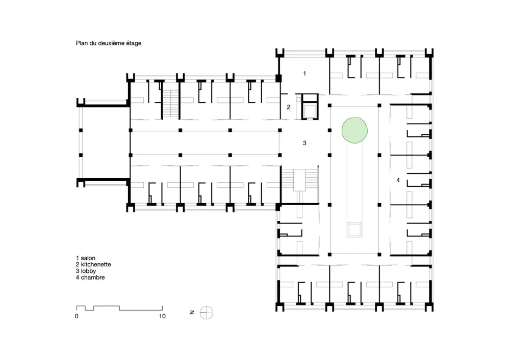 Bêtania 女生宿舍 / atelier OBJECTIFS