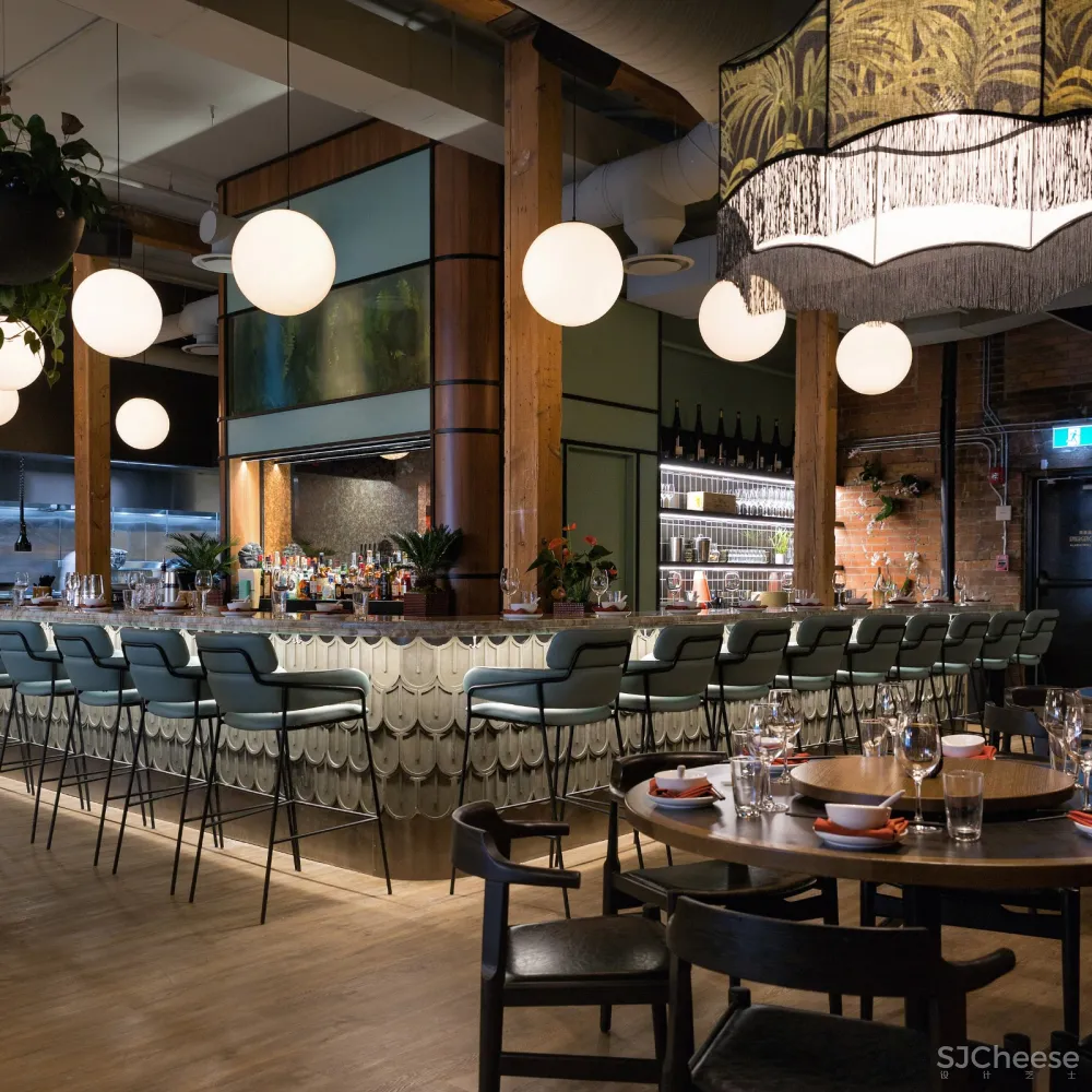 Sarah Ward：加拿大中国风装饰餐厅 首