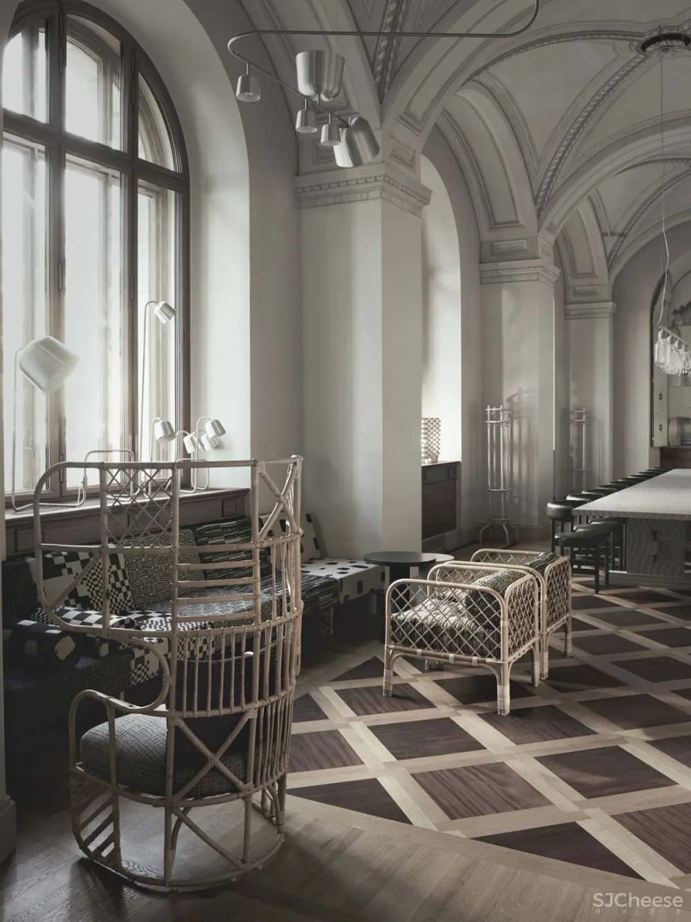 首发 | 北欧工艺被重塑:斯德哥尔摩国家博物馆的新餐厅 首