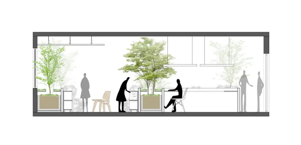 上海一家隐于钢筋混凝土的工作花园