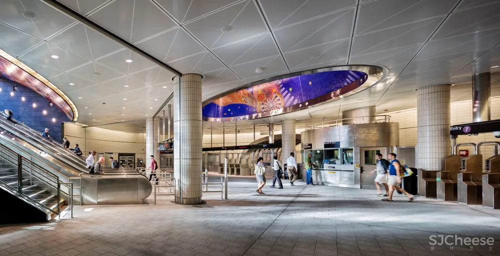 美国：地铁哈德逊庭院站