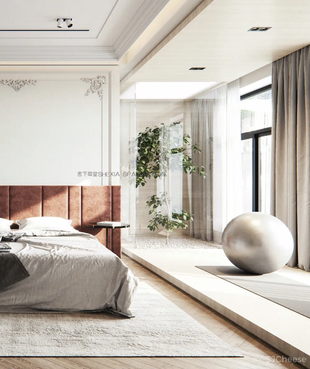 【舍下空间新作】900㎡如此完美有气质的别墅软装设计