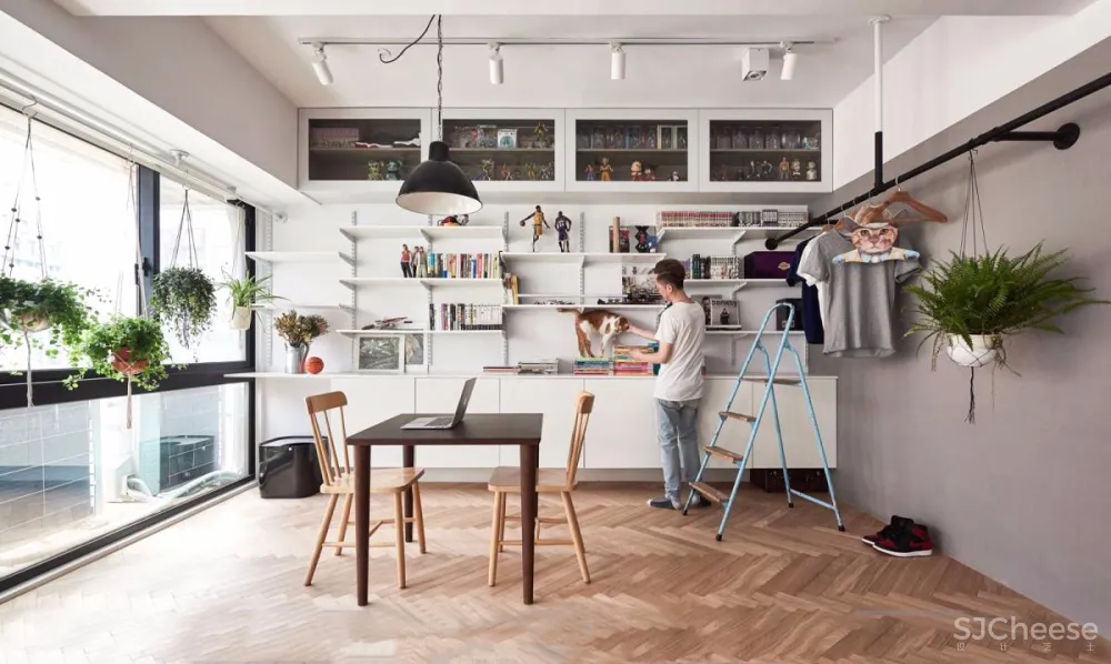 台湾40㎡现代简约住宅 | ST design studio