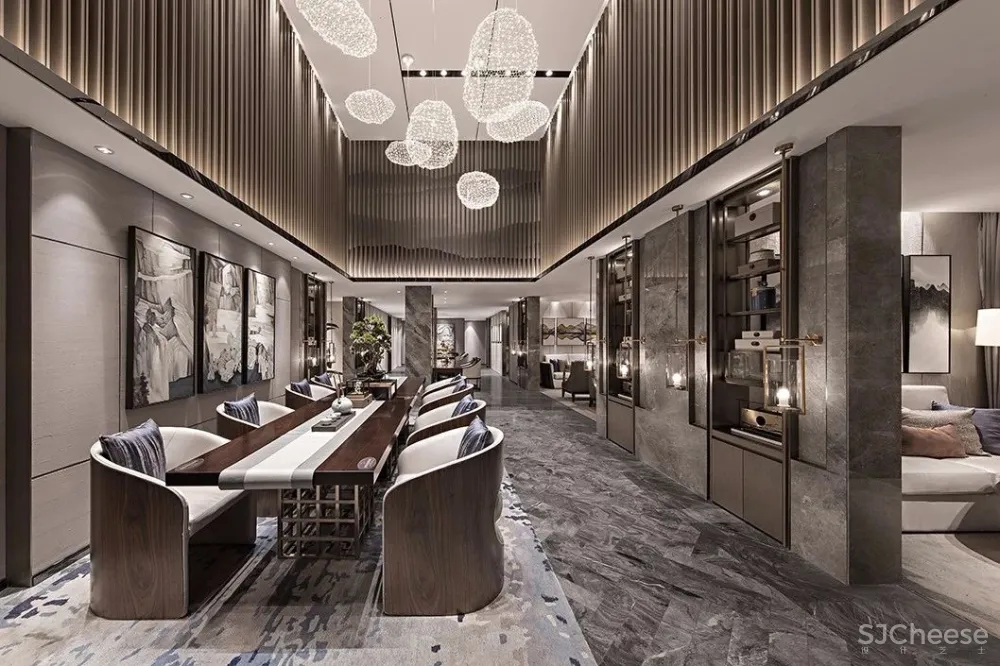 【IDEAL/YLH地产设计组】邂逅东方禅境售楼中心设计方案