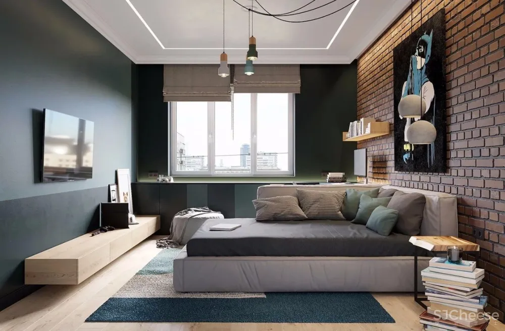 81.6㎡一家三口,用玻璃隔断丨这样的玄关不亚于130㎡的标配