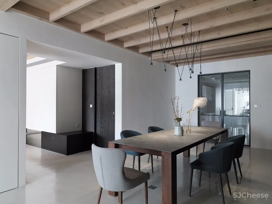 178㎡台北黃宅公寓设计 | 两册空间设计