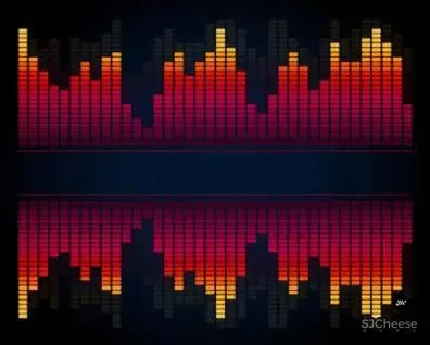 巨说音乐餐厅-音频波段图  (2).jpg 物唯:羽泉“ 巨说还不错 ” 音乐餐厅设计