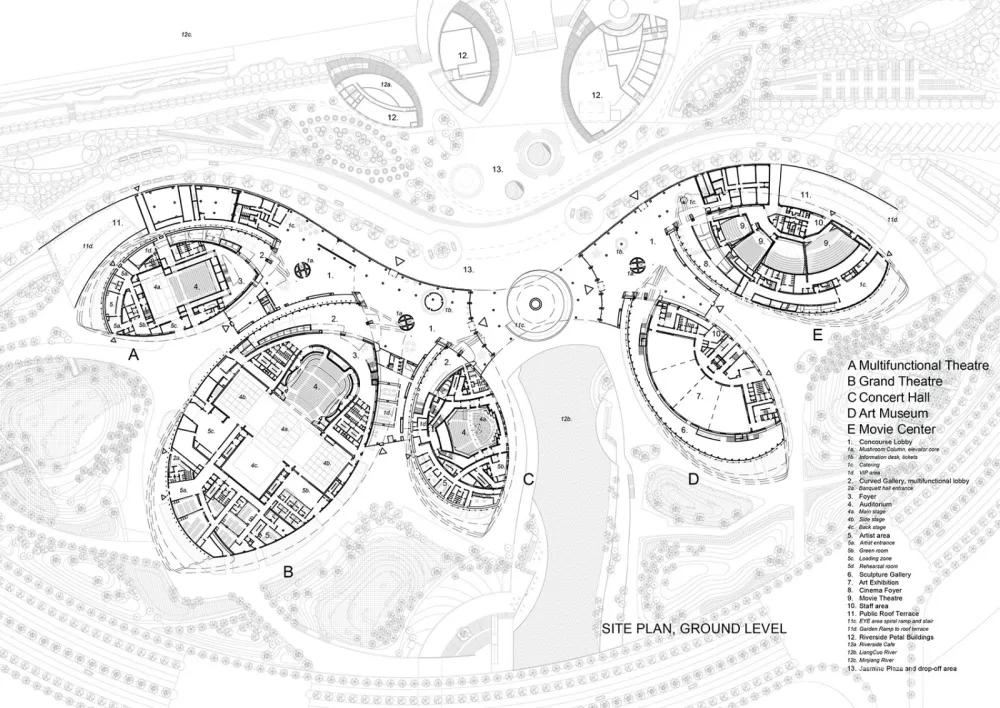 福州海峡文化艺术中心 / PES-Architects 首
