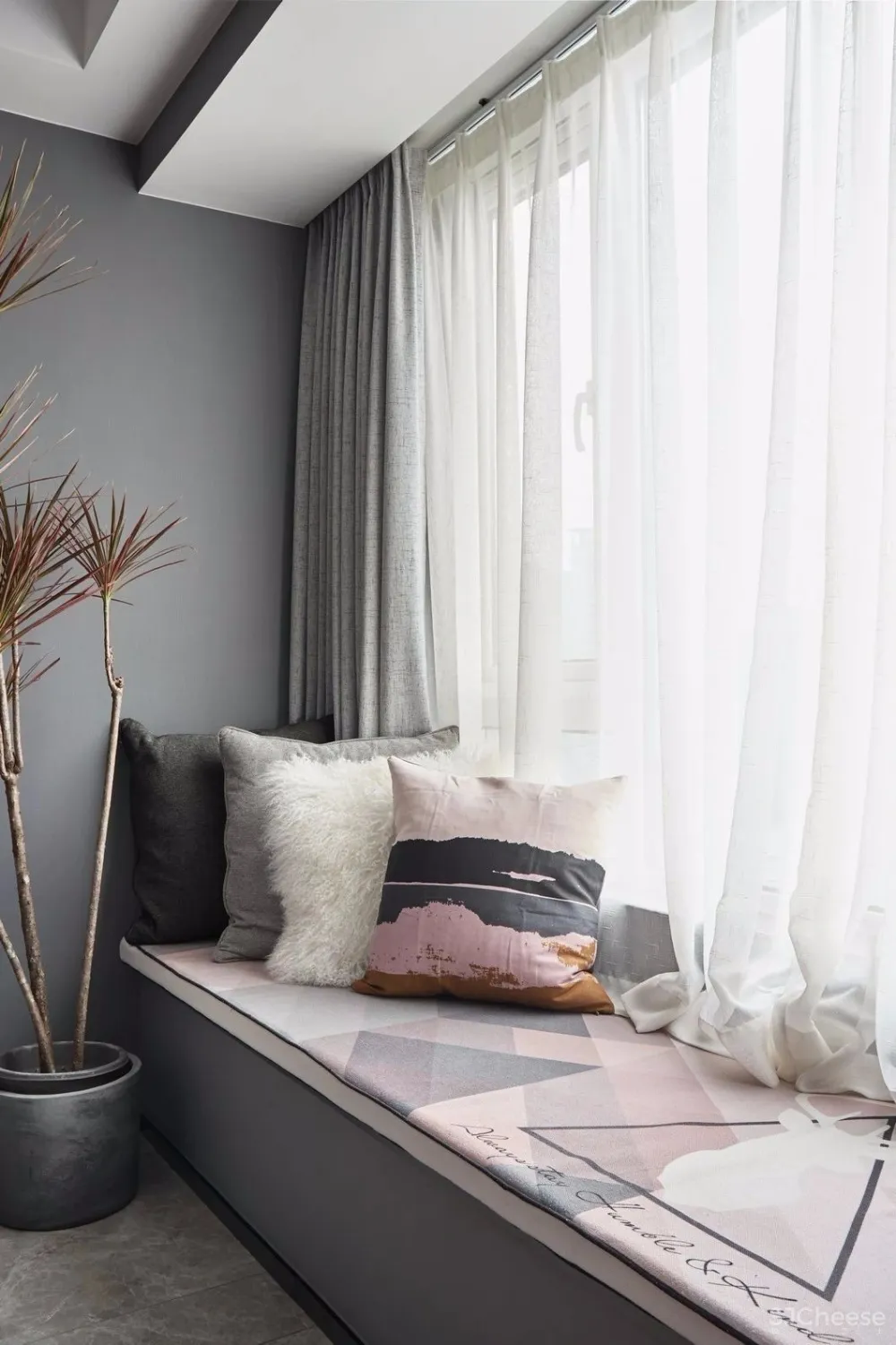 高级灰+烟粉丨撩人轻熟风 首