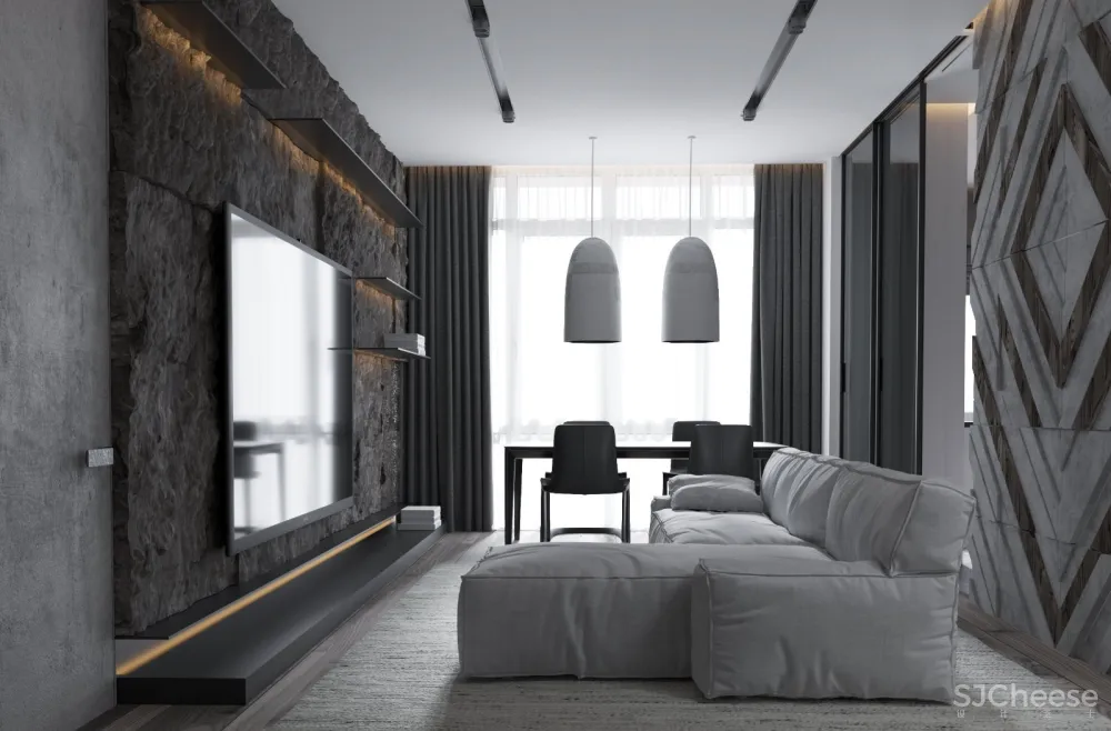 国外高级灰家庭住宅设计 | U-Style 首