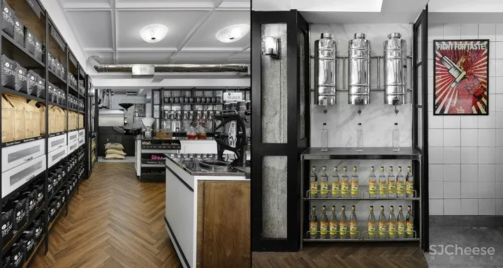 希腊现代金属元素咖啡店 | AndreasPetropoulos