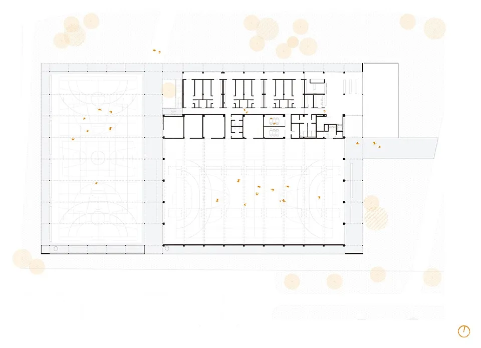 Vila-Seca市立体育馆翻新及扩建,西班牙 / NAM Arquitectura