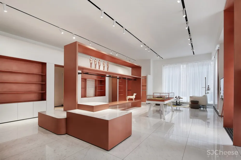 美度空间设计:浙江 胤一红帮服装店 首