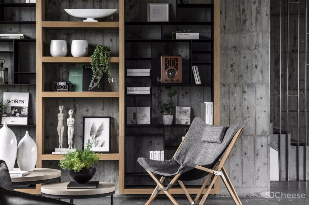 古朴与现代融合·木元素轻工感私宅 | UZ Interior Design 首