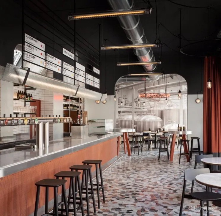 意大利米兰粉色调酒吧 | DWA Design Studio