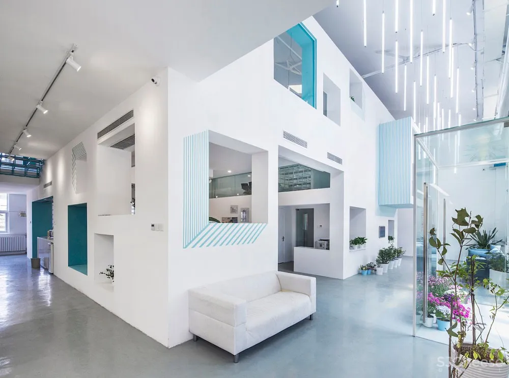 清新海狸工坊办公空间 | 张淼建筑设计事务所 首