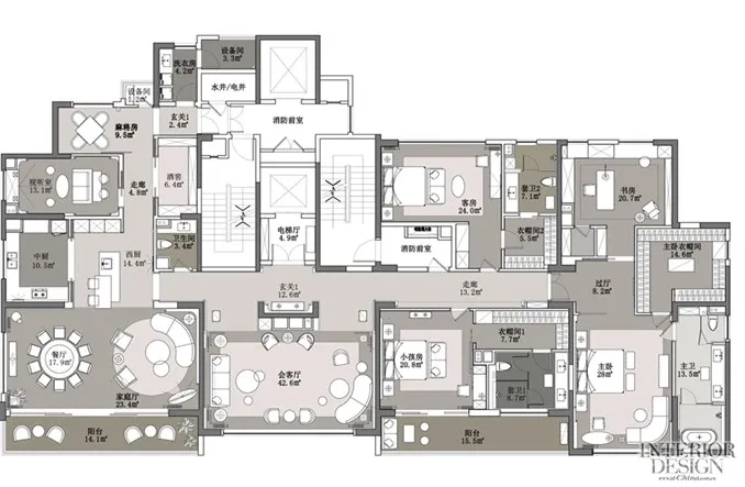 鸿艺源设计 \ 武汉天地云廷私宅设计:美学体验与生活温度无间交融