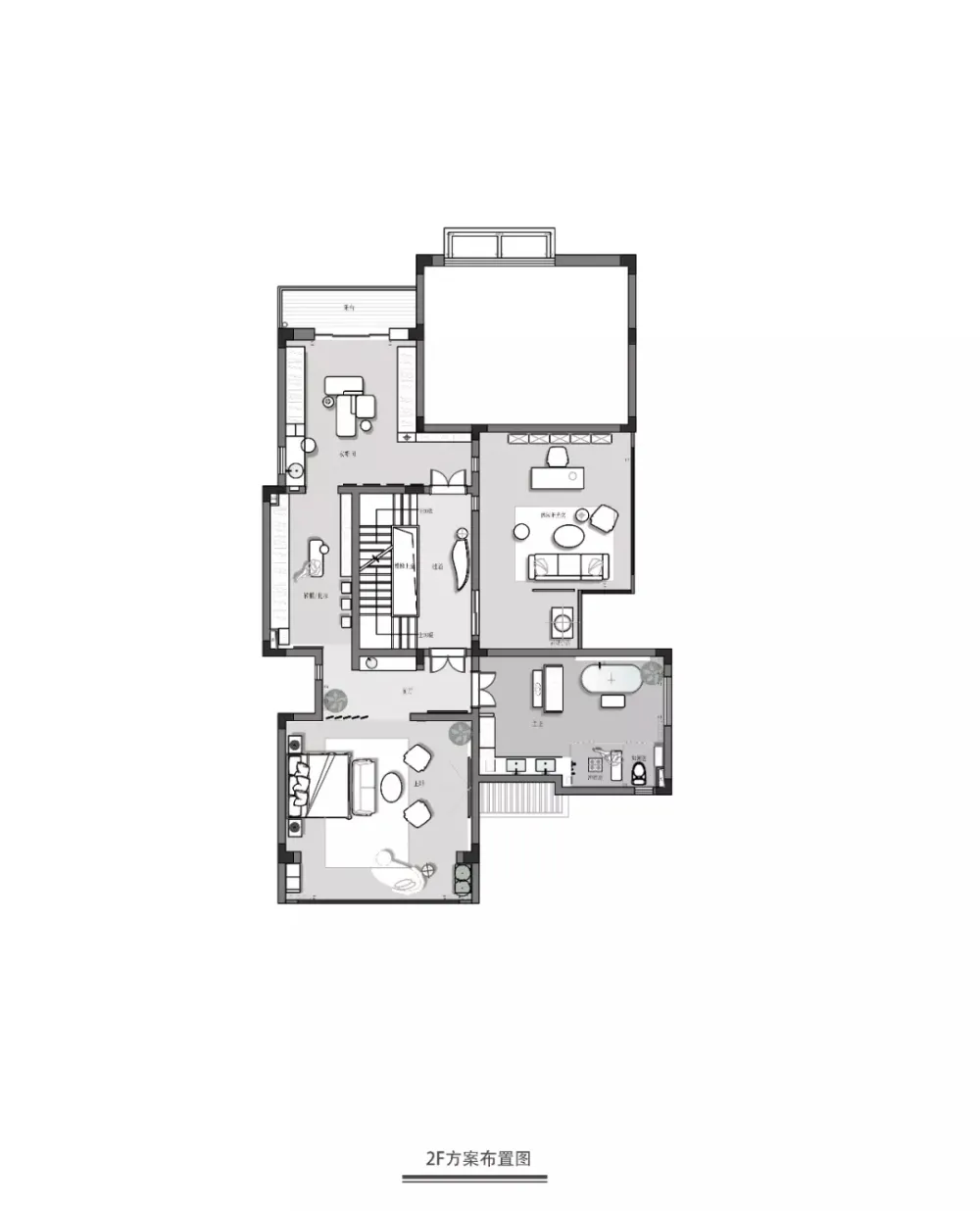 1120㎡轻奢别墅,一半冷艳一半迷红 | 舍下空间