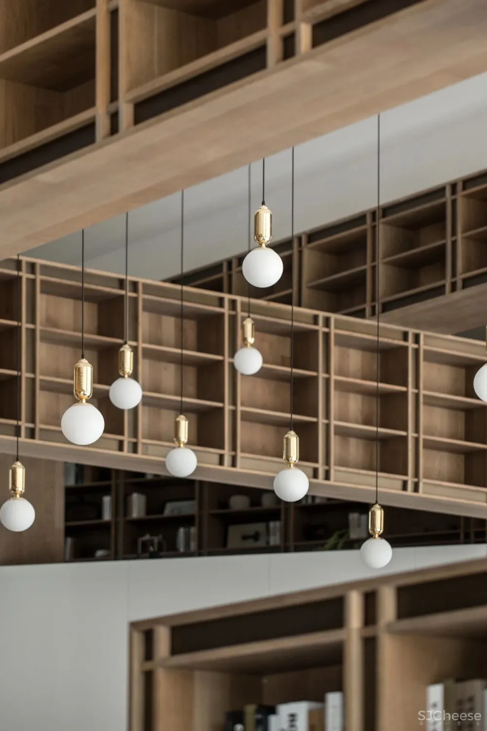 尚壹扬新作：解构的图书馆—— 绿城武汉凤起乐鸣销售中心