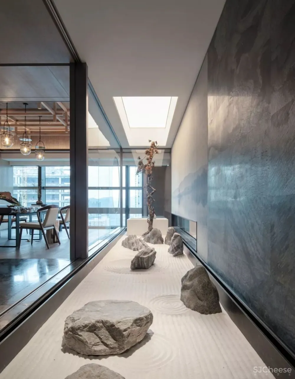 誉德新作|内在东方 京基滨河时代总部会所