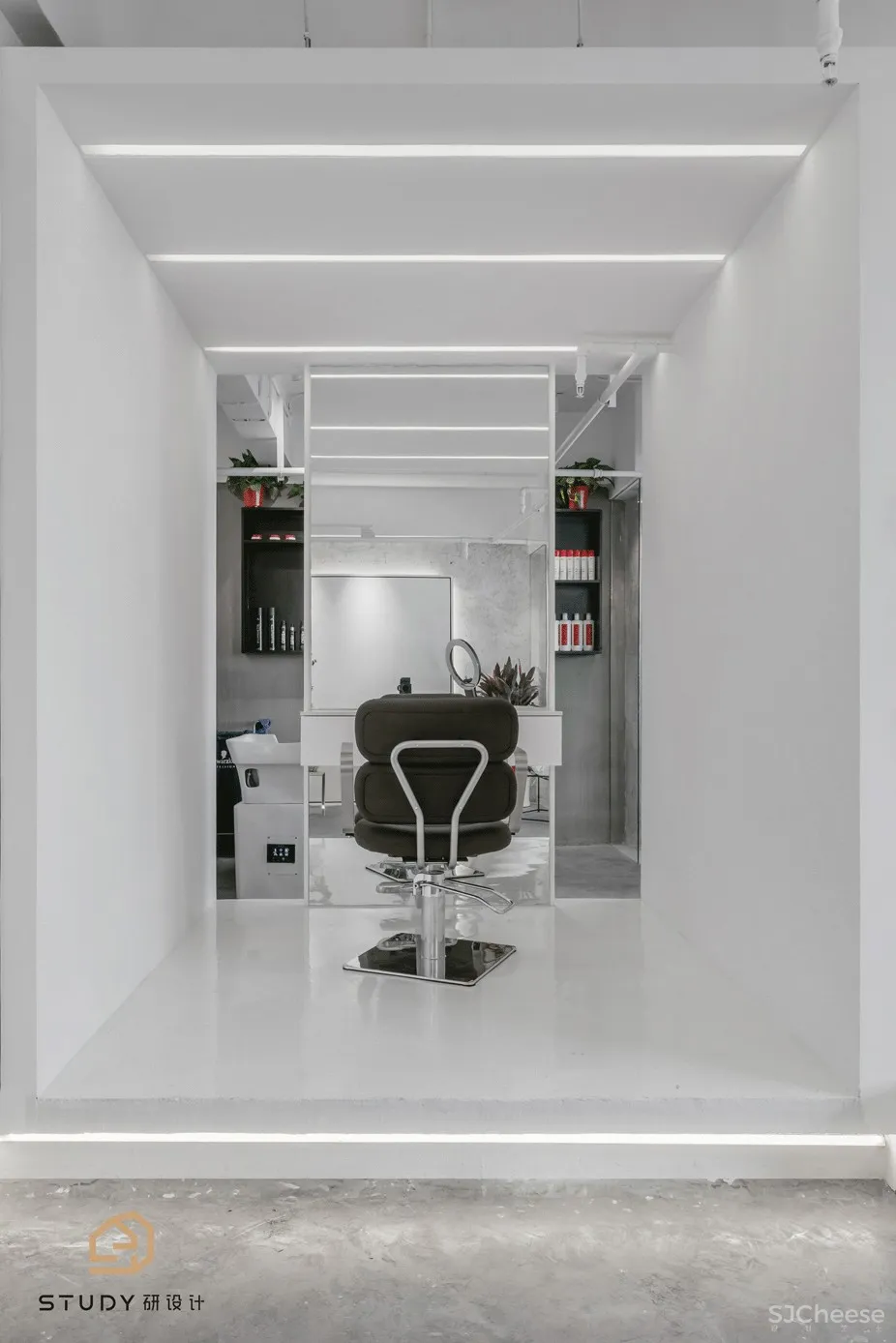 无题·时天风尚美发工作室 | 研设计