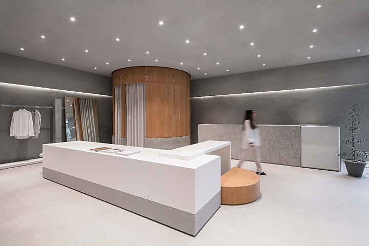 首尔 THE ILMA 品牌极简主义展厅 | labotory 首